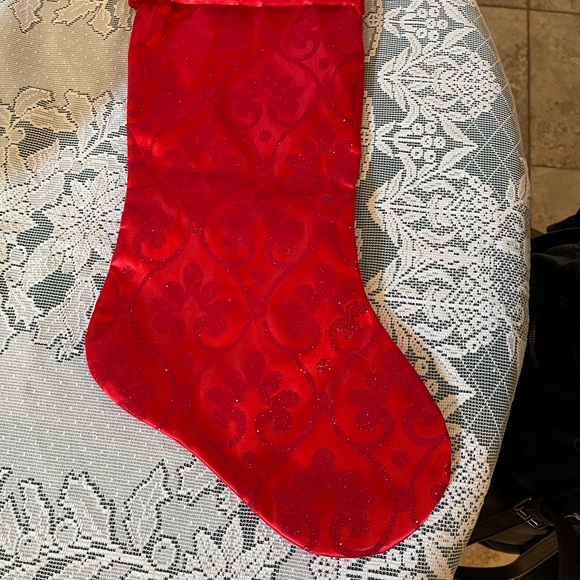 Red Christmas Stocking - Picture 2 of 5
